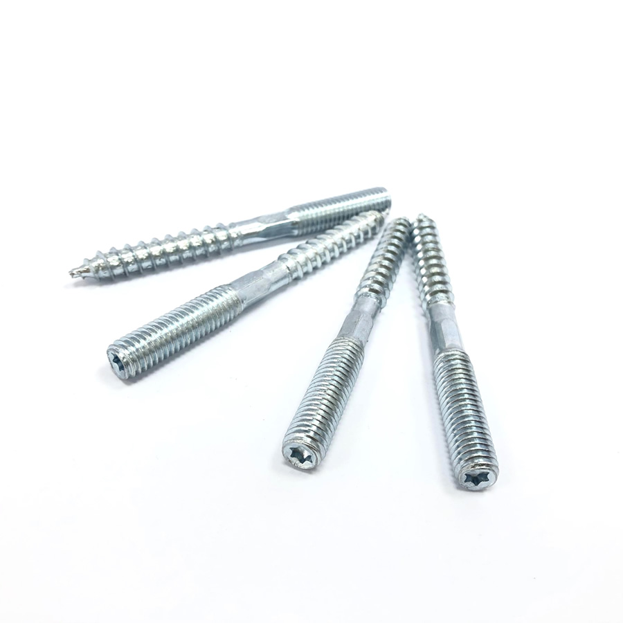 Sizes Double End Screw in Screw Bolt Good Quality Manufacturers Wholesale All Hardened and Heat Treatment Screw 6.3mm,7.0mm