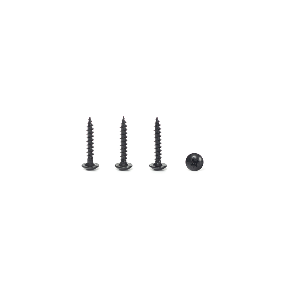Taiwan Quality Big Round Oval Head Black Self Tapping Sharp Point M10 Stainless Steel Self-Drilling Screw