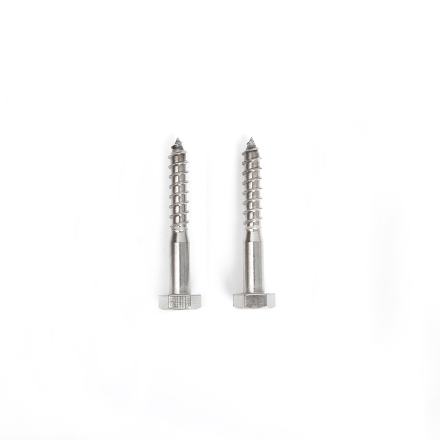 Wholesale Manufacturing High Quality Stainless Steel Hexagon Head Self Tapping Thread Wood Screws