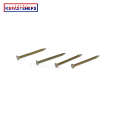 Brand New Customizable Stainless Steel Yellow Coated Concrete Nail With Magnetic