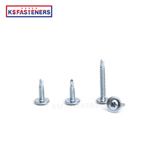 Carbon Steel C1022A Truss Head Zinc Plated Modified Truss Head Screws 8 * 1/2 truss Head Self Drilling Screw