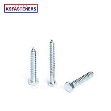 China Factory Supply 5X90 Hex Flange Head Wood Screw Bulk Stainless Steel 304/316 Hex Lag Coach Wood Screw