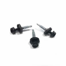 China suppliershot sale stainless steel self drilling screw with rubber washer hex head self drilling roofing crew