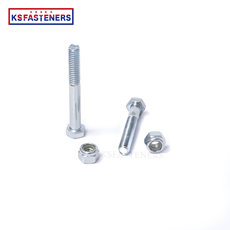Din 931 Grade 4.8  8.8 12x40 Partial Thread Hexagon Head Carriage Bolts Stainless M5 Hex Head Flange Bolts