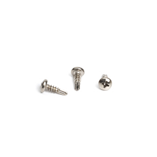 Din7504 Taiwan Quality Drive Self Drilling Wood Board Cross Pan Head Drilling Stainless Steel Nickel Plated Screw