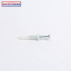 Direct Sale Customizable Nylon Hammer Type Expansion Anchor Nail Screw Wall Plug