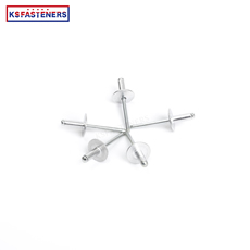 Factory Waterproof Domed Open End Large Round Head Extra Length Galvanized Stainless Steel Sealed Type Aluminium Blind Rivet