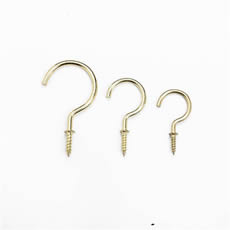 Good Quality Stainless Steel Carbon steel l Shaped j Shaped Hanging Hook Screw for Open Eye Hook Screw