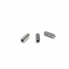 High quality factory M2 M3 M4 Plastic Nylon Head Grub Set Screw 304/316 Stainless Steel Hex Socket Set Screw