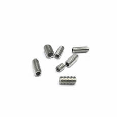 High quality factory M2 M3 M4 Plastic Nylon Head Grub Set Screw 304/316 Stainless Steel Hex Socket Set Screw