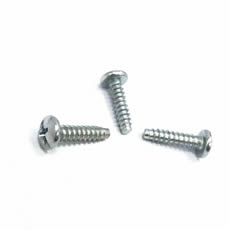 Hot Sale Galvanized Carbon Steel Stainless Steel Round Head Cross Self Tapping Thread Forming Screws