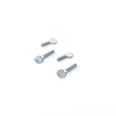 Hot sale table racket hand screw SS304 SS316 self clinching Knurled Thumb screws 10.9 handle bolt metal thumb screw