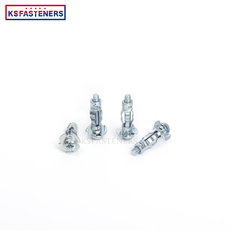 M6/M8 Carbon Steel Fit For Plasterboard Hollow Wall Anchor Wall Plug Galvanized Bolt Anchor Fastener Special-shaped Parts