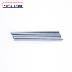 M6 M8 M10 Grade 4.8/8.8 Stainless Steel din975 Galvanized Thread Fully Threaded Rod  12" Length Long Threaded Rod