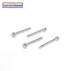 Manufacture and sell high quality galvanized external hexagon flange head lag wood screws self tapping screws