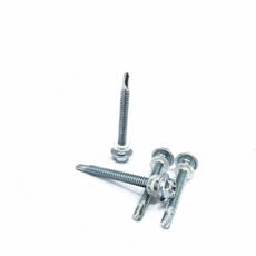 Manufacturer 4.8X19mm Hex Drilling Screw with PVC Washer Stainless Steel Self Drilling Screw with Hex Washer Head
