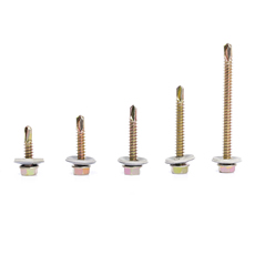 Mid-East Market High Quality Hex Washer Head Self Tapping Drilling Screw With Grey Epdm Washer