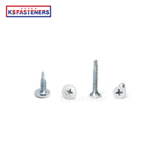 Painted 410 SS inox hex washer wafer truss head Torx Phillips self drilling tapping screws Tek Roofing Self-Drilling Screws