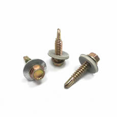 Sharp Point Fast Drill Screw Hex Washer Head Self With Grey Bonded Epdm Roofing Sharp Point Fast Drill Screw Hex Washer Head Self With Grey Bonded Epdm Roofing