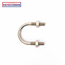 Stainless steel U-bolt custom fasteners Heavy duty locking U-bolt crane tighteners
