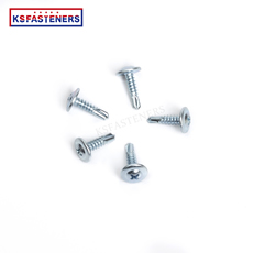 Stainless steel screws Botton Modified Truss Wafer Pan Head Philips Driver 8X1/2" 3/4" 19mm Self Drilling Roofing Screw  drill