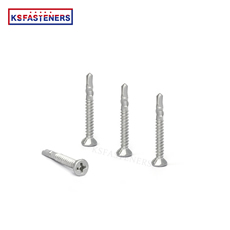 Wholesale Flat Head Cross Csk Head Self Drlling Dacromet Screw With Wings