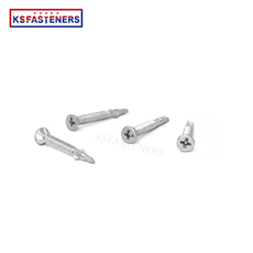 Wholesale Flat Head Cross Csk Head Self Drlling Dacromet Screw With Wings