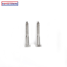 Wholesale Manufacturing High Quality Stainless Steel Hexagon Head Self Tapping Thread Wood Screws