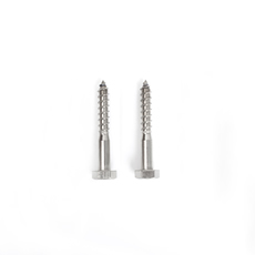 Wholesale Manufacturing High Quality Stainless Steel Hexagon Head Self Tapping Thread Wood Screws