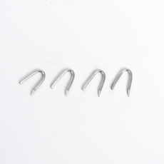 manufacturer hardware stainless steel carbon steel Galvanized DIN 1159 U wire nails U type fence sod staple steel u shaped nail