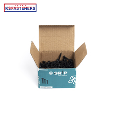 3.5x25mm 6X1 Black Phosphated Fine Coarse Thread Gypsum Board Dry Wall Tapping Screw Bugle Head Phillips Black Drywall Screws