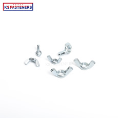 4.8/ 8.8/ 10.9 Grade High-Quality Galvanized Stainless Steel 304/316 Wing Nut M3 M6 M8 Butterfly Wing Nut