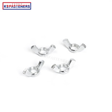 4.8/ 8.8/ 10.9 Grade High-Quality Galvanized Stainless Steel 304/316 Wing Nut M3 M6 M8 Butterfly Wing Nut