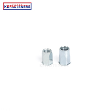 Brand New Retail Industry Customizable M6 Stainless Steel Half Hex Raised Rivet Nut