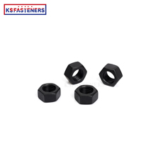 Cheaper price grade 8.8 DIN934 hex nut carbon steel nut M5-M24 galvanized black oxide hex nut with best quality