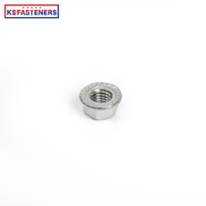 China Wholesale Metric Stainless Steel Hex Flange Nuts