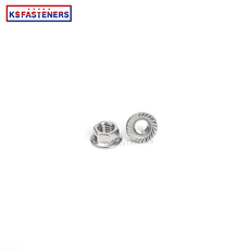 China Wholesale Metric Stainless Steel Hex Flange Nuts