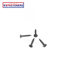 China factory direct sales cross pattern board screws self drilling grey plasterboard drywall screws