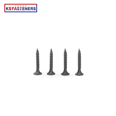 China factory direct sales cross pattern board screws self drilling grey plasterboard drywall screws