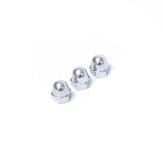 China wholesale customized 304 316 Stainless steel Hexagon Ca p Nut M3 m4 m5 m8 DIN1587 zinc plated  Hex dome acorn ca p nut