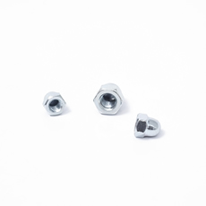 China wholesale customized 304 316 Stainless steel Hexagon Ca p Nut M3 m4 m5 m8 DIN1587 zinc plated  Hex dome acorn ca p nut