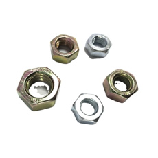 Chinese Manufacturer DIN934 Grade 4.8 50mm carbon steel hex nuts M4 M6 M8 stainsteel steel304/316 hex nuts