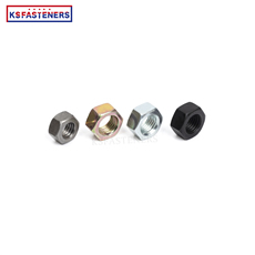 Chinese Manufacturer DIN934 Grade 4.8 50mm carbon steel hex nuts M4 M6 M8 stainsteel steel304/316 hex nuts