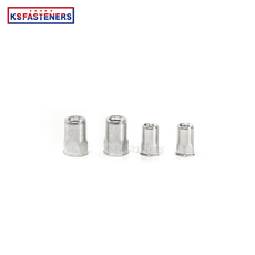 Customized high quality stainless steel hex compression air rivet nuts