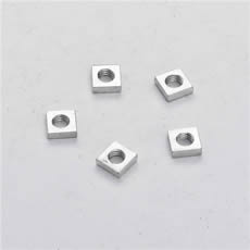 Different Surface Ms Square Weld Nut M3 M4 M6 White Zinc Bolt Nuts