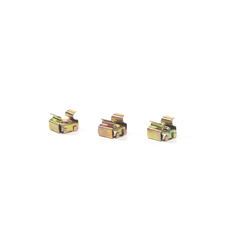 Direct Sale Customizable Yellow Color Stainless Steel M6 Weld Square Cage Nut