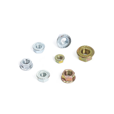 Direct Sale Heavy Industry Customizable Din 6923 Steel Hex Flange Nuts With Serrations