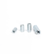 Factory Direct Galvanized Long Nut White Blue Zinc Plated DIN6334 Hex Coupling Long Hex Coupling Nut for tie rod