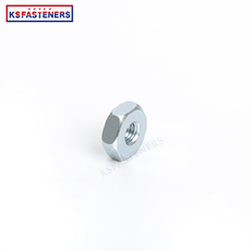 Factory Wholesale DIN934 Hex Nut Carbon Galvanized Iron Aluminum Stainless Steel 304 316 Hexagon Thin Nuts