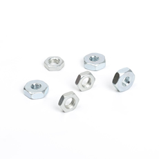 Factory Wholesale DIN934 Hex Nut Carbon Galvanized Iron Aluminum Stainless Steel 304 316 Hexagon Thin Nuts